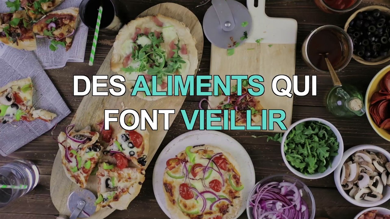 3 aliments qui font vieillir