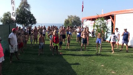 Bodrum'dan Çelebi Adası'na yüzdüler - MUĞLA