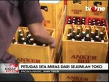 Razia Miras Sejumlah Toko di Probolinggo