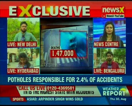 NewsX accesses government's road safety report; TN is the highest state with accidents