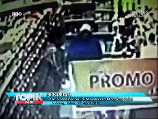 Komplotan Pencuri di Minimarket Ditangkap Polisi