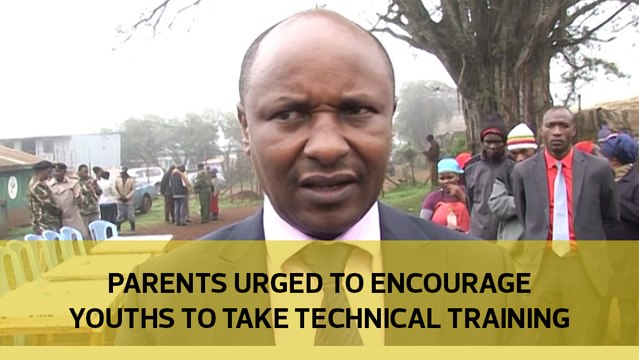 Parents urged to encourage youths to take technical training