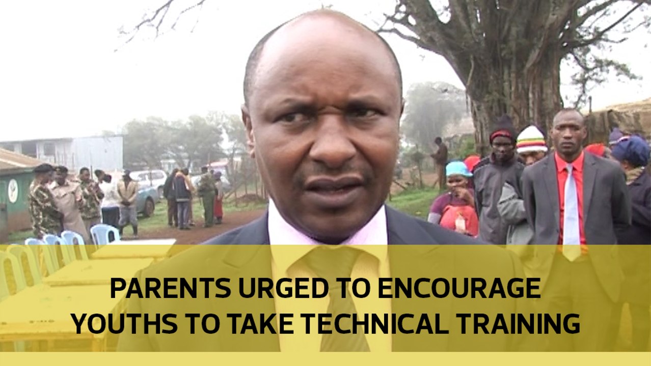 Parents urged to encourage youths to take technical training