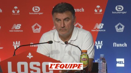 Galtier «Pépé ne montre aucun signe de mal-être» - Foot - L1 - LOSC