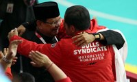 Di Balik Pelukan Hanifan-Jokowi-Prabowo di Arena Silat