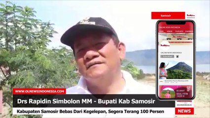 Rapidin Simbolon Komit,  816 KK Yang Belum Teraliri Listrik Akan Segera Terang Benderang
