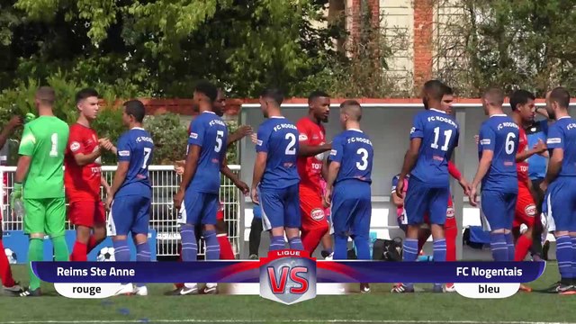 Régional1 Gr.A, Reims Ste-Anne - FC Nogentais, le résumé