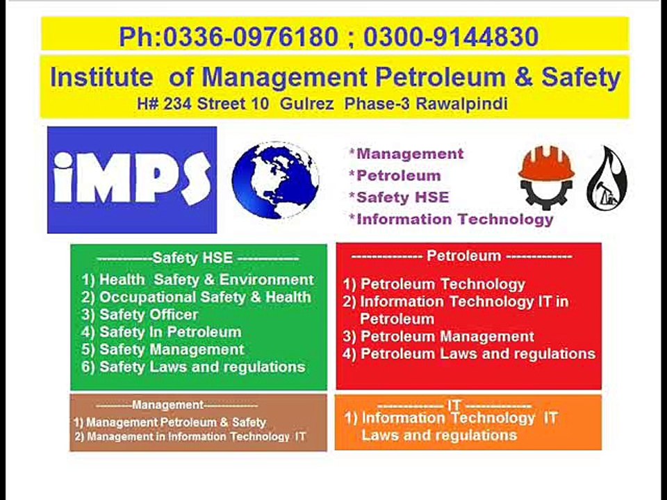 Movie Institute Of Management Petroleum & Safety,        IMPS,