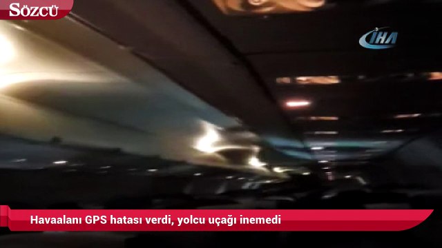 Havaalanı GPS hatası verdi, yolcu uçağı inemedi