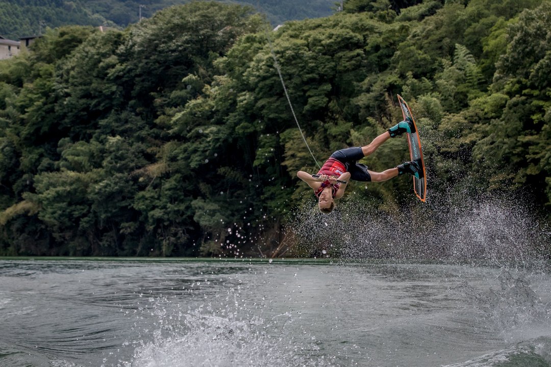 2018 Nautique WWA Wakeboard World Championships - Miyoshi City, Tokushima (JPN) - Best of Day 1