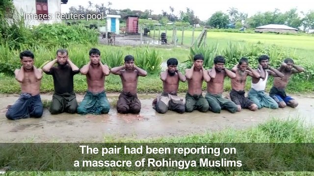 Reuters reporters jailed for seven years in Myanmar