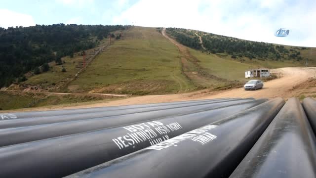 Zigana Kayak Merkezinin Kayak Pisti Doğalgaz Boru Hattı İçin Tahrip Edildi