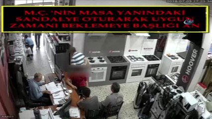 Hırsızlık Zanlısı Önce Kameraya Ardından Polise Yakalandı