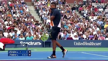 Descargar video: US Open  le coup génial de Roger Federer qui a bluffé Nick Kyrgios