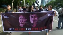 Birmania: periodistas condenados por investigar sobre matanza de rohinyás