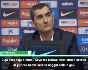 Valverde Tak Terlalu Pedulikan Puncak Klasemen Di Awal Musim