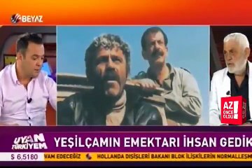 Beyaz TV sunucusu canlı yayında kendini dövdürdü