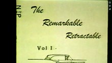 1957 1958 1959 Ford skyliner retractable operation film