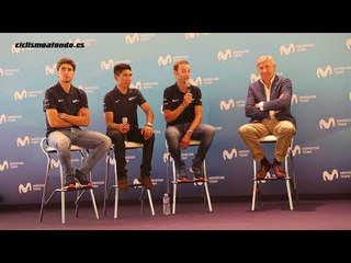 Presentación del equipo Movistar Tour de Francia 2018
