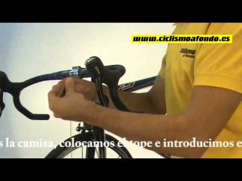 Montaje del cable del desviador