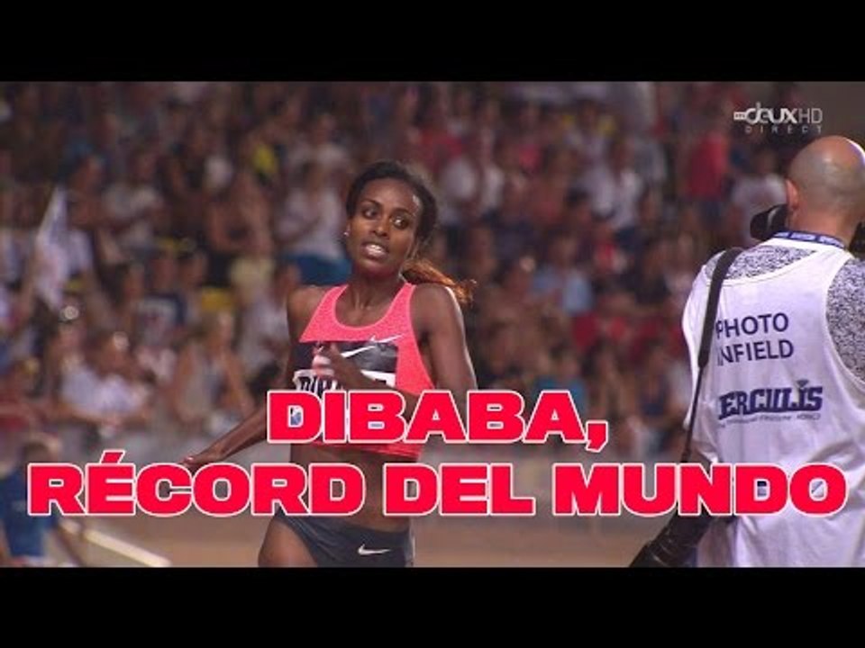 Genzebe Dibaba, récord del mundo de 1500m