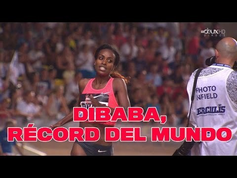 Genzebe Dibaba, récord del mundo de 1500m