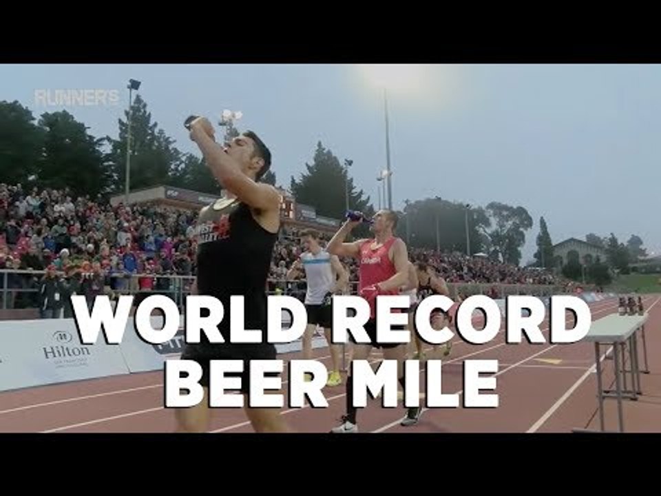 Récord del mundo Beer Mile