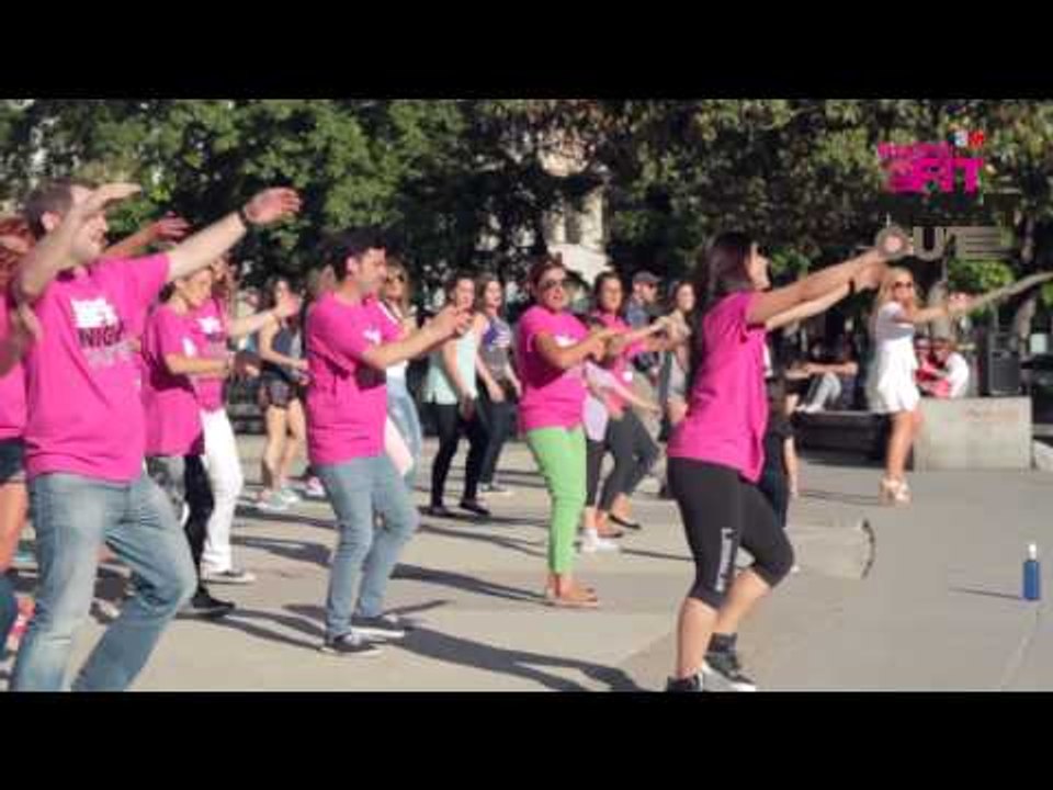 Flashmob Fit Night Out 2014