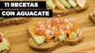 11 recetas con aguacate que saciarán tu apetito por menos de 350 calorías