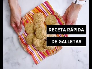 Galletas rápidas para hacer en 20 minutos