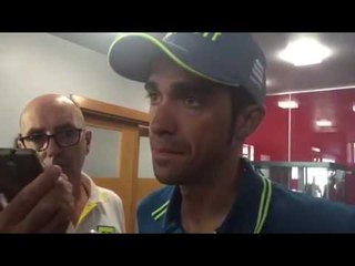 Alberto Contador: "he pasado mala noche"