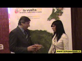 Presentación Vuelta España 2008 - Entrevista Unzué