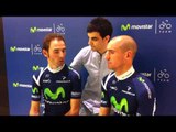 Presentación Movistar Team 2012 - Entrevista Valverde y Cobo