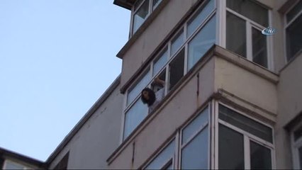 Şişli Emekli Subay Evlerinde Korkutan Yangın