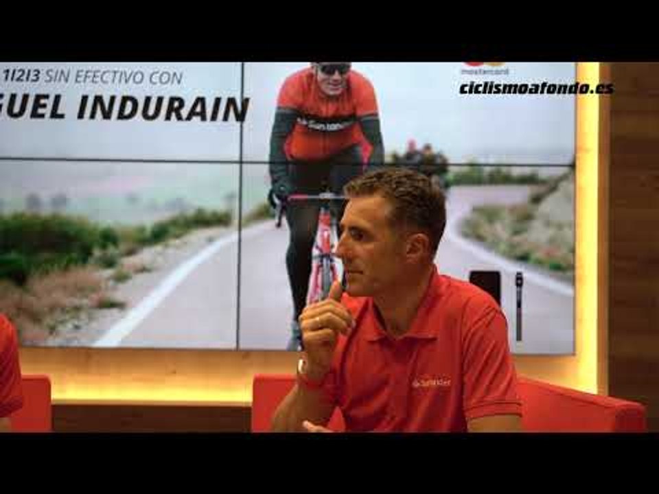 Charla con Miguel Indurain