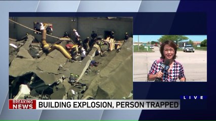 Rescue Underway After Explosion, Building Collapse at Water Reclamation Plant