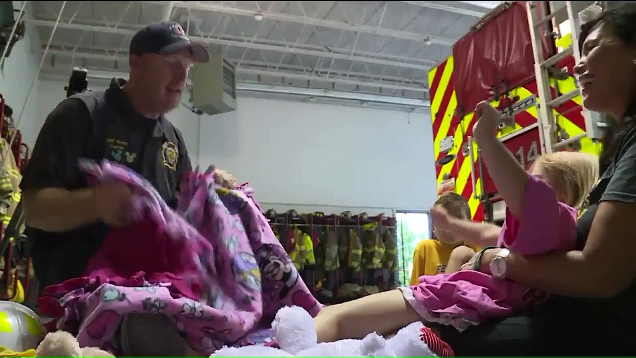 3-Year-Old Girl Battling Terminal Cancer Becomes Fire Chief for a Day