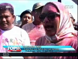 Ribuan Warga Probolinggo Antusias Ikuti 'Color Run'