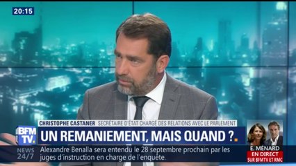 Remaniement: Castaner veut "continuer à voir des profils différents"