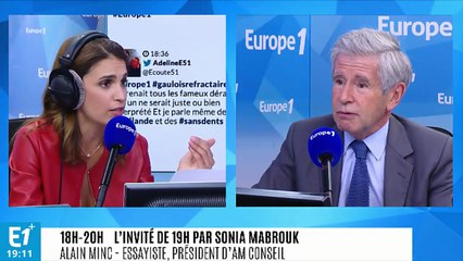 Alain Minc : le prélèvement à la source "est une mauvaise réforme"