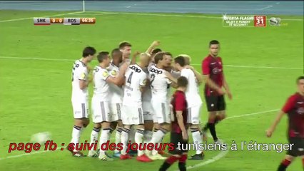 quelques actions d'issam Jebali vs Shkendija