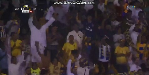 لقطة رائعة من نور الدين أمرابط بعد تسجيله هدف الفوز