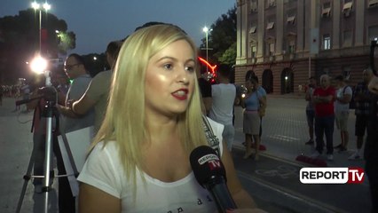 Report TV-“Jemi me ty Klodiana”, shoqëria civile marshim në mbështetje të gazetares Lala