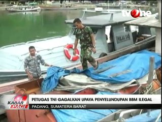 Ribuan Liter BBM Ilegal  Berhasil Diamankan TNI-AL