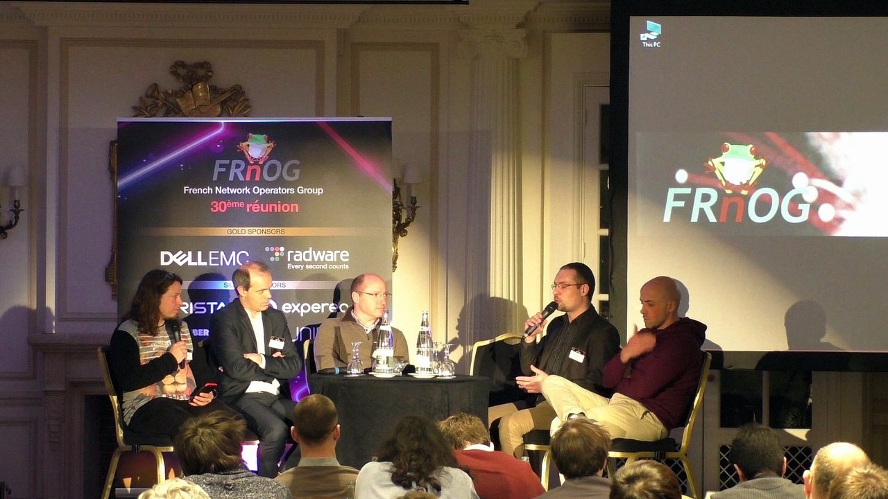 FRNOG 30 - Marc Bouteyre, Vincent Jardin, Jérôme Nicolle, Arnaud Cassagne : Table-Ronde SD-WAN