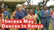 Theresa May Dances Awkwardly In Kenya