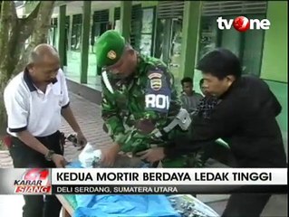 Tiga Pemuda di Sumut Temukan Dua Mortir Aktif Berdaya Ledak Tinggi