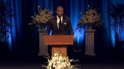 Larry Fitzgerald delivers eulogy at Sen. John McCain's memorial service