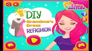 Diy Grandmas Dress Refashion - Cartoon Video Game For Girls , Tv hd 2019 cinema comedy action