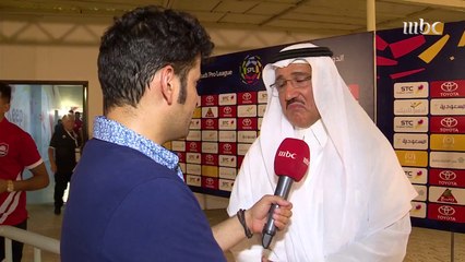 لقاءات ما بعد مباراة الاتفاق والرائد